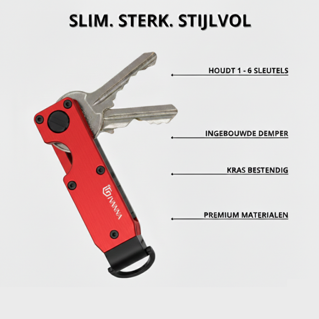 Givanna Keycase - Royal Red