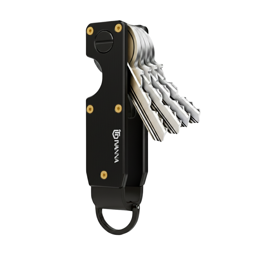 Givanna Premium Keycase | Obsidian Black
