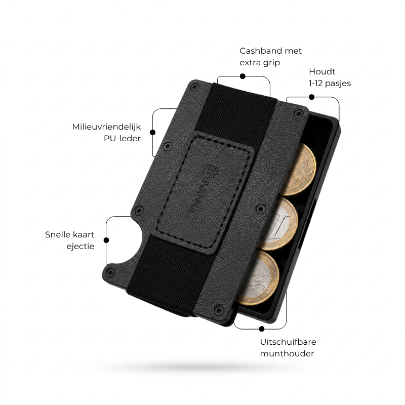 Givanna Wallet  Deluxe - Noir Black