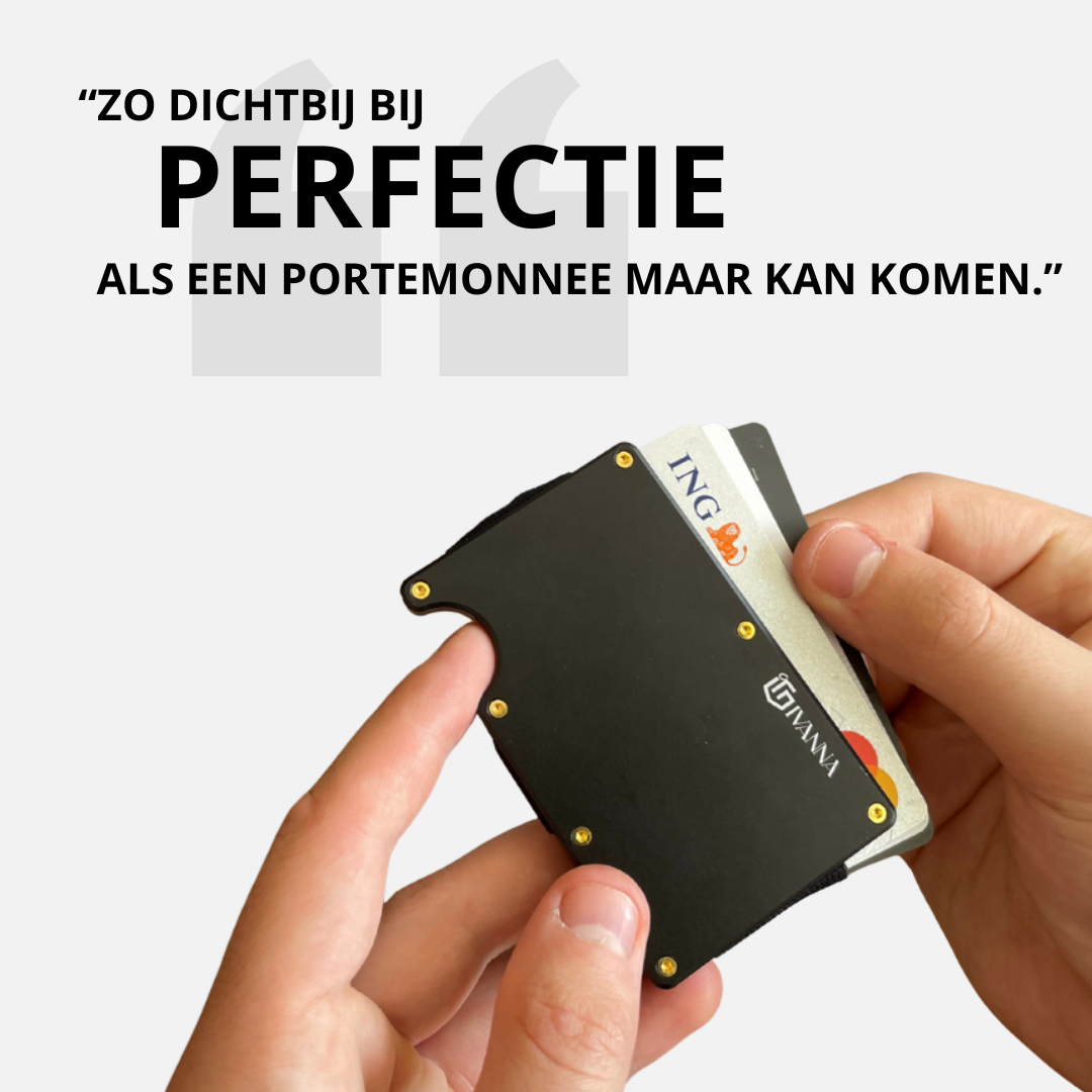 Givanna Premium Wallet - Obsidian Black