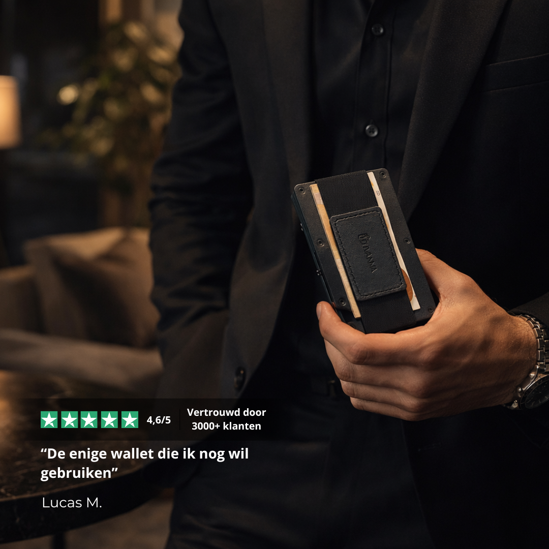 Givanna Wallet - Noir Black Leather