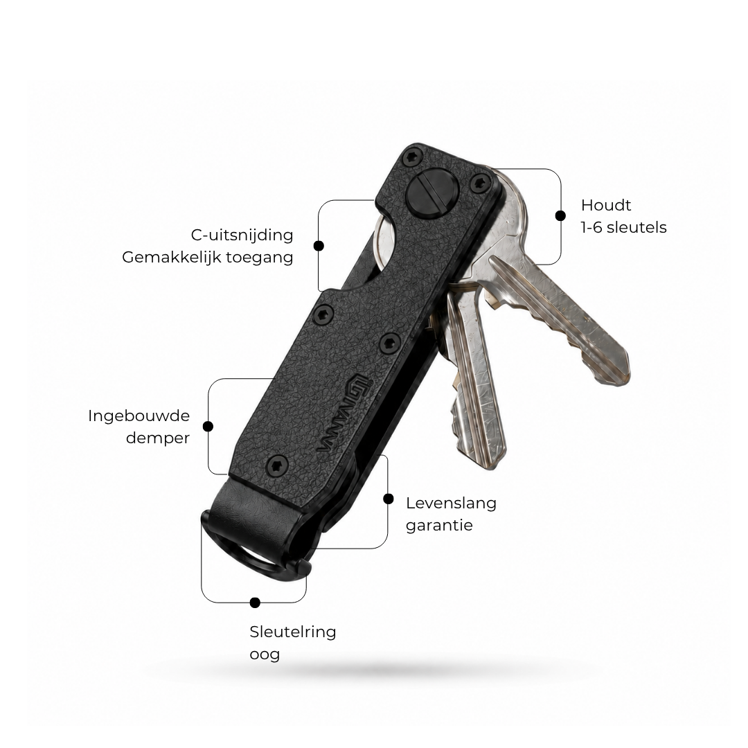 Givanna Keycase Deluxe - Noir Black