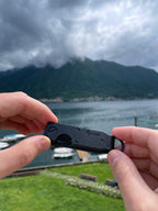 Givanna Keycase | Noir Black Leather