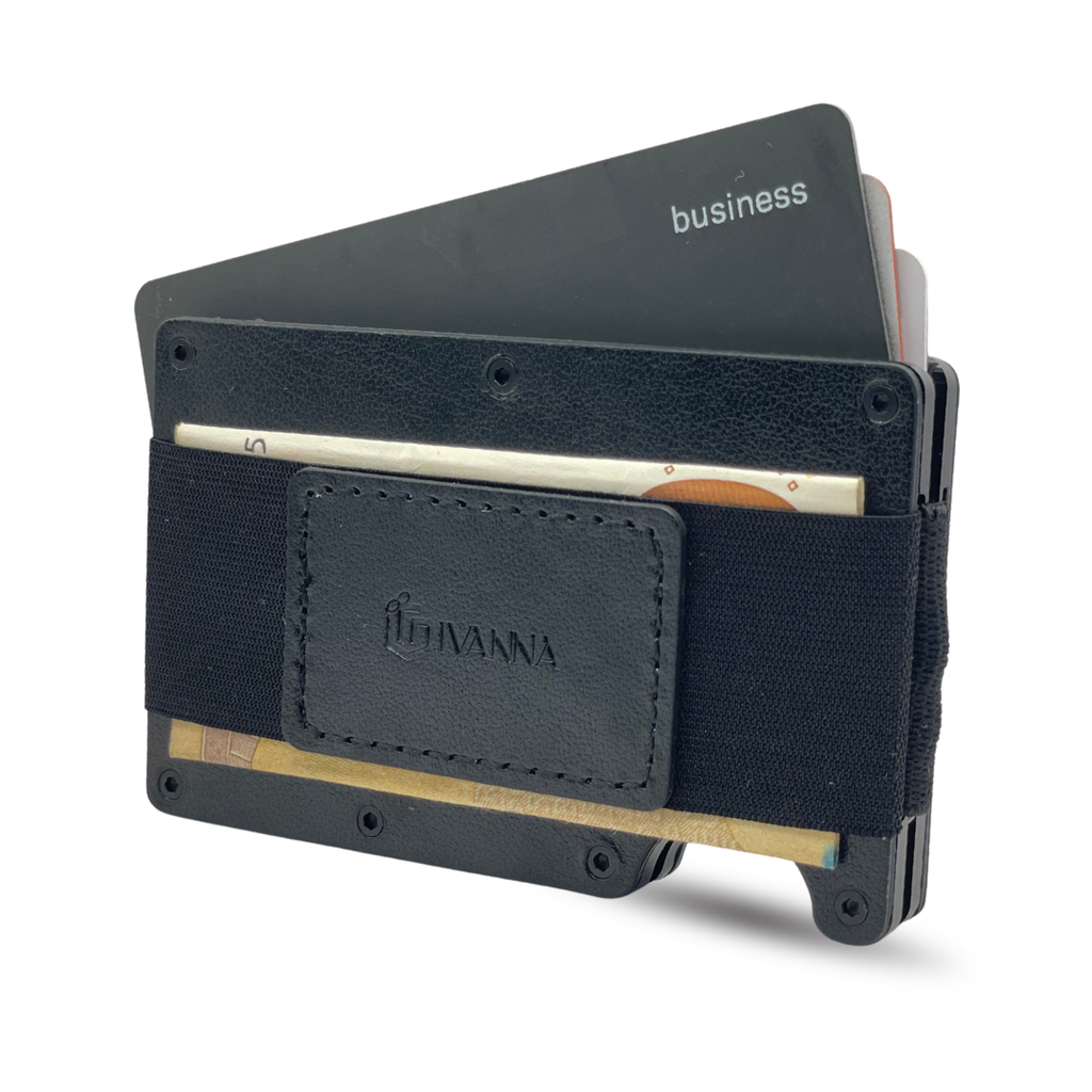 Givanna Wallet | Noir Black Leather