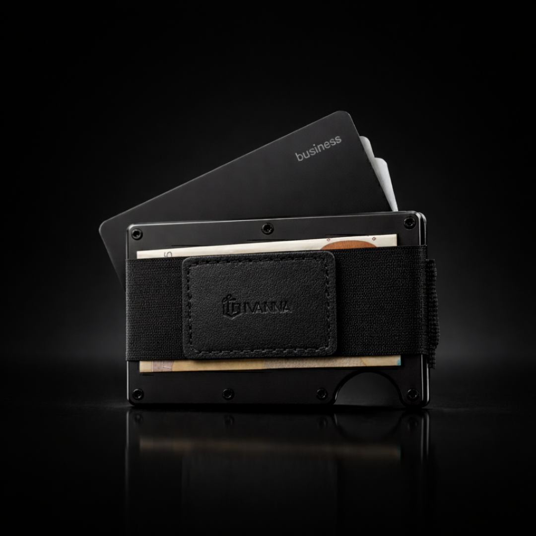 Givanna Wallet - Noir Black Leather