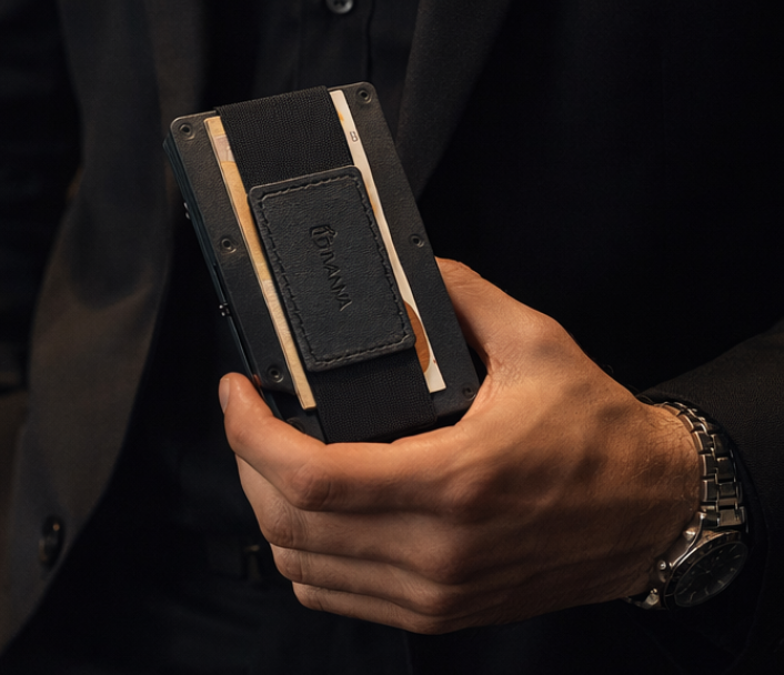 Givanna Wallet - Noir Black Leather